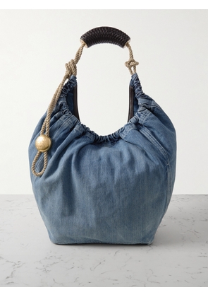 Loewe - Squeeze Medium Denim Tote - Blue - One size