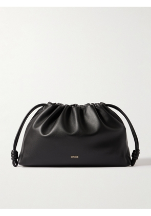 Loewe - Flamenco Leather Bag - Black - One size