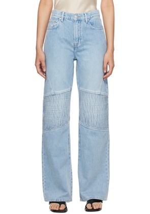 Grlfrnd Blue Mariah Racer Jeans