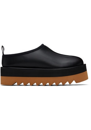 Stella McCartney Black Sneak-Elyse Platform Slippers