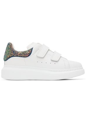 Alexander McQueen Kids White Oversized Disco Sneakers