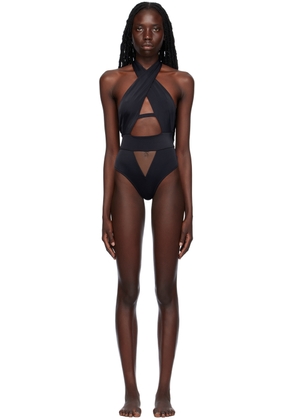 Agent Provocateur Black Anja One-Piece Swimsuit