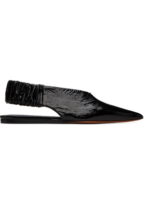 Proenza Schouler Black Spike Ballerina Flats