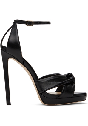 Jimmy Choo Black Rosie 120 Heeled Sandals