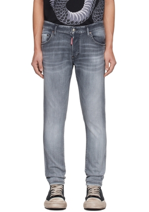 Dsquared2 Gray Skater Jeans