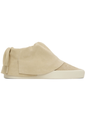 Fear of God Beige Moc Low Sneakers