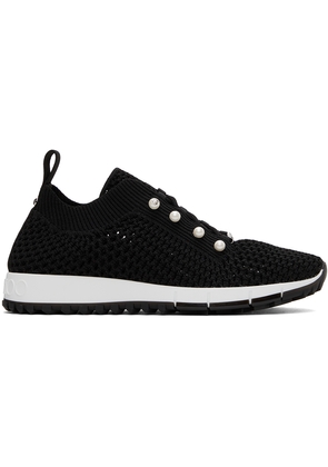 Jimmy Choo Black Veles Sneakers