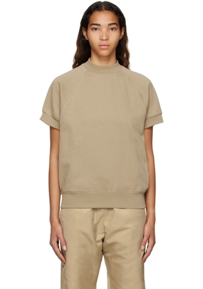 Fear of God ESSENTIALS Tan Cotton Sweatshirt