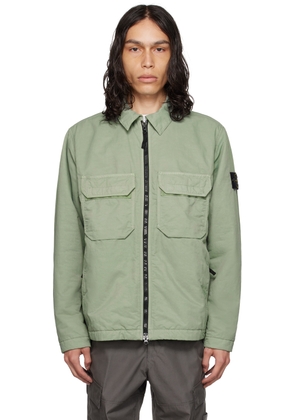 Stone Island Green Opaque Jacket