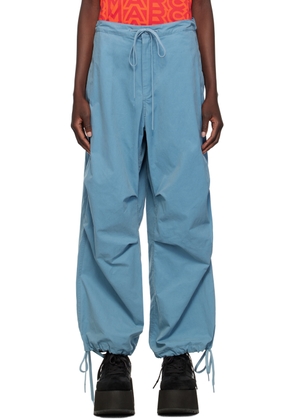 Marc Jacobs Blue Drawstring Trousers