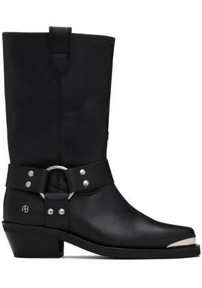 ANINE BING Black Ryder Boots