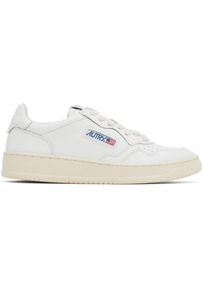 AUTRY White Medalist Low Sneakers