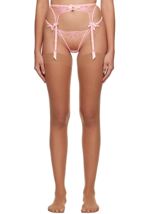 Agent Provocateur Pink Quinny Garter Belt