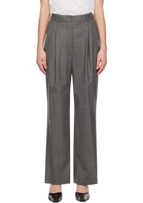 Loulou Studio Gray Solo Trousers