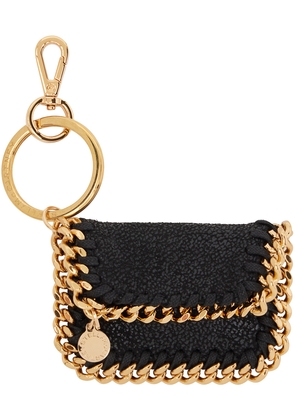 Stella McCartney Black Pouch Keychain