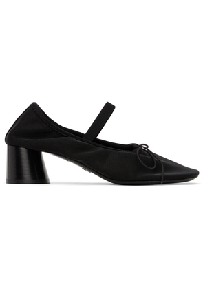 Proenza Schouler Black Glove Mary Jane Ballet Heels