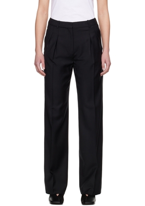 Loulou Studio Black Sbiru Trousers