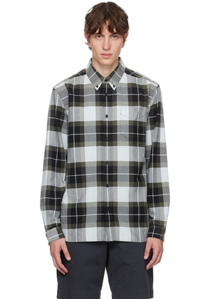 Fred Perry Blue Tartan Shirt