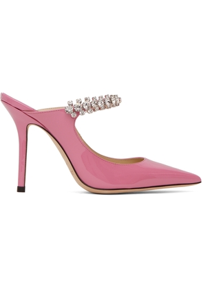 Jimmy Choo Pink Bing 100 Heels