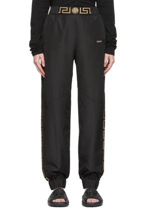 Versace Underwear Black Polyester Sport Pants