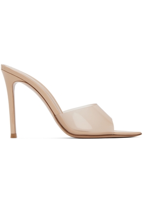 Gianvito Rossi Beige Elle 85 Heeled Sandals