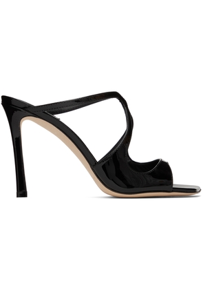 Jimmy Choo Black Anise 95 Mules