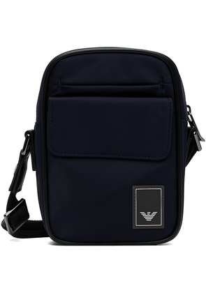 Emporio Armani Navy Zip Pouch