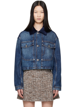 Stella McCartney Blue Collar Denim Jacket