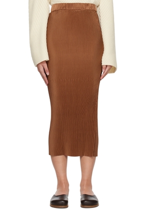 by Malene Birger Tan Velmas Midi Skirt