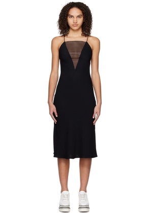 Stella McCartney Black Paneled Minidress