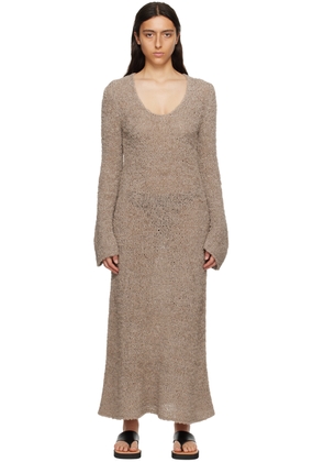 by Malene Birger Taupe Paige Maxi Dress