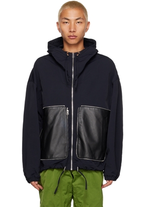 Bottega Veneta Navy Packable Jacket