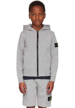 Stone Island Junior Kids Gray 60740 Hoodie