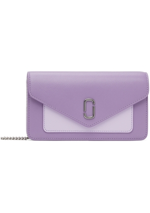 Marc Jacobs Purple Hardware Shoulder Bag