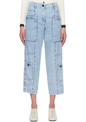 Proenza Schouler Blue Proenza Schouler White Label Straight-Leg Trousers