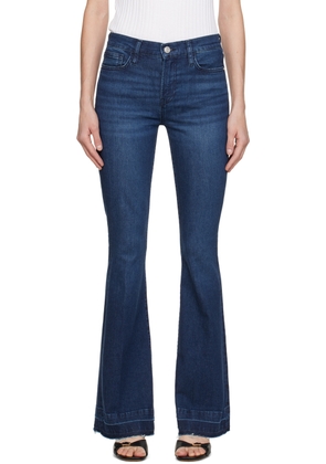 FRAME Indigo 'Le High Flare' Jeans