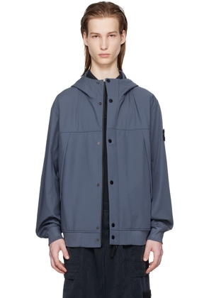 Stone Island Blue Lightweight Jacket