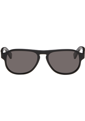 Bottega Veneta Black Aviator Sunglasses