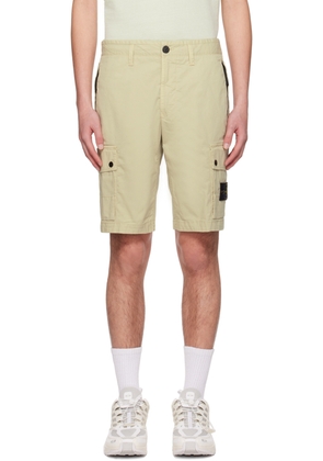 Stone Island Green Patch Shorts