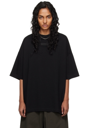 Fear of God ESSENTIALS Black Crewneck T-Shirt