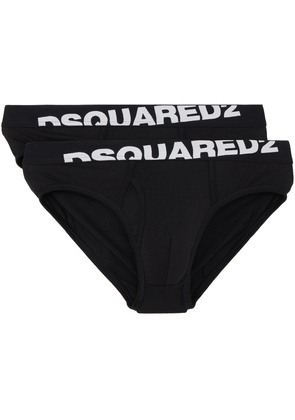 Dsquared2 Two-Pack Black Boxer Briefs