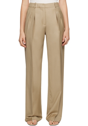 Loulou Studio Beige Sbiru Trousers