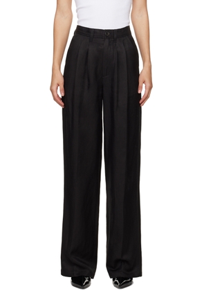 ANINE BING Black Carrie Trousers