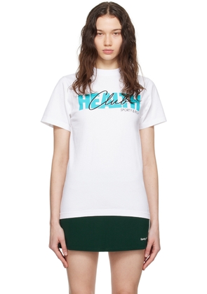 Sporty & Rich White 80s Club T-Shirt