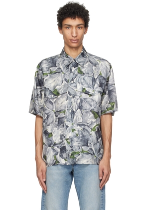 Sunflower Gray Floral Shirt