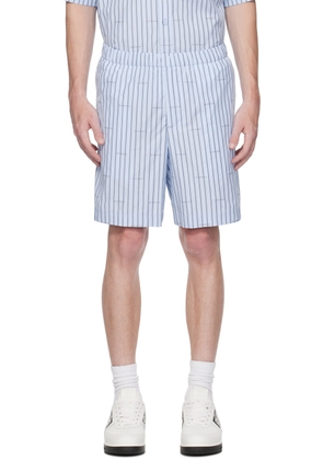 Givenchy Blue Striped Shorts