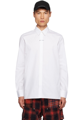 Givenchy White Boxy Shirt