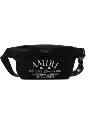 AMIRI Black 'Arts District' Bumbag Pouch