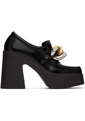 Stella McCartney Black Skyla Chunky Heels