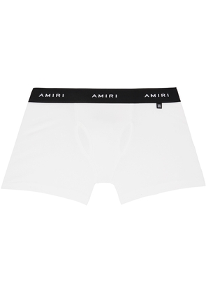 AMIRI White Jacquard Boxer Briefs